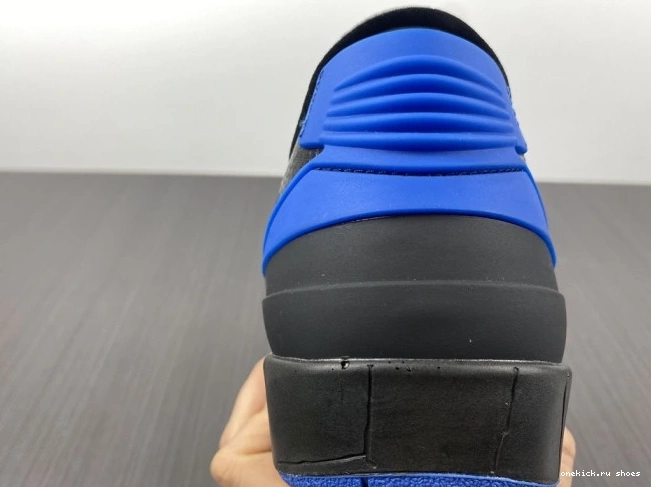 Rep SP Low Retro DJ4375-004 Jordan 2 Off-White Blue Black 0613